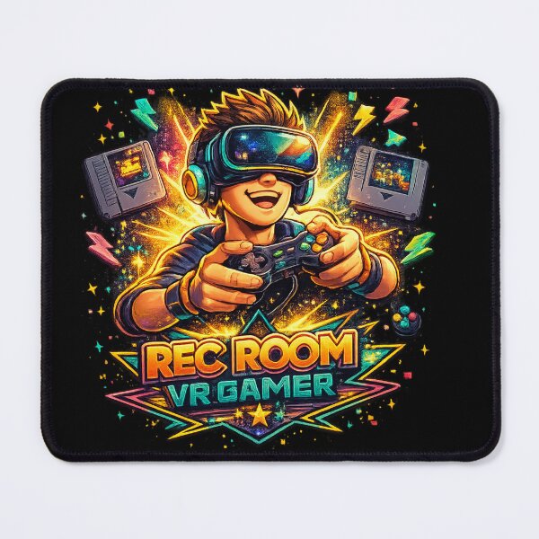 Item preview, Rec Room VR Gamer Retro Gaming Design | Virtual Reality Player Gift T-Shirt Sticker . designed and sold by AGawas.