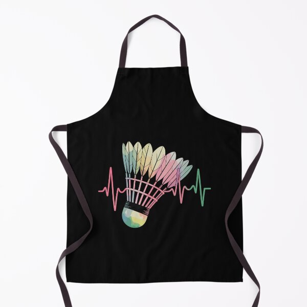 Item preview, Badminton Heartbeat Shuttlecock Pastel Rainbow For Players And Fans designed and sold by yoddel.