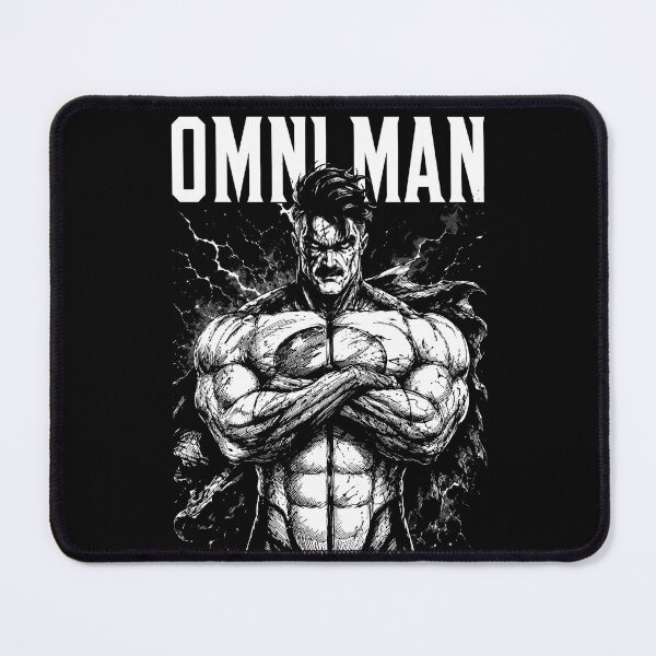 Item preview, omni man black and white designed and sold by superhetero.