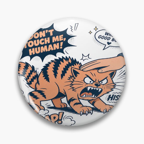 Item preview, Cute Angry Cat Mug designed and sold by HomeyDay.