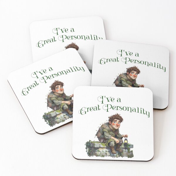 Item preview, Sarcastic Great Personality Cute Quasimodo Chibi designed and sold by ArtisticDesignsbyLinda.