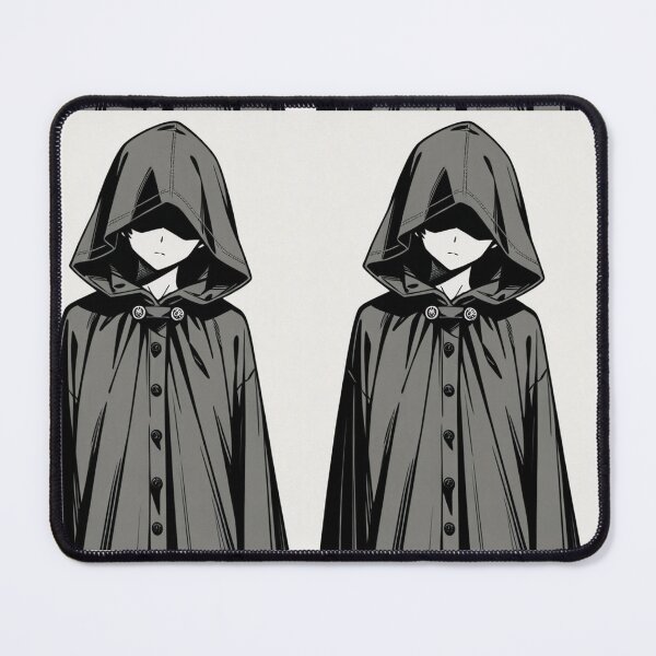 Item preview, Fashion - Man in Black Hooded Cloak Hidden Face Streetwear Anime Variant 6 designed and sold by AnimeShin.