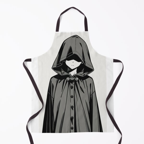 Item preview, Fashion - Man in Black Hooded Cloak Hidden Face Streetwear Anime Variant 6 designed and sold by AnimeShin.