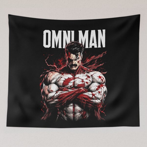 Item preview, omni man - supper hero designed and sold by superhetero.