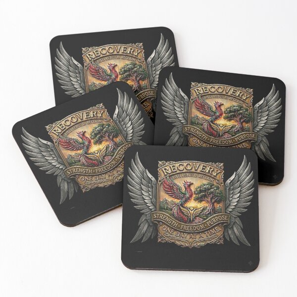 Item preview, Recovery Phoenix: Strength, Freedom, and Purpose designed and sold by NewCreationLabs.