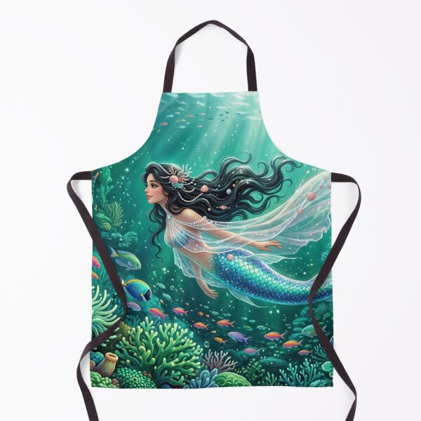 Item preview, Shimmering mermaid in the coral kingdom designed and sold by Sigtrix.