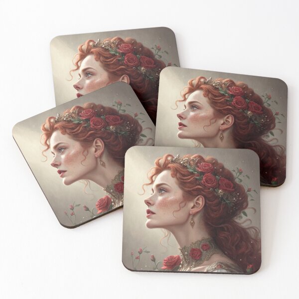 Item preview, Beautiful Woman with Flowers designed and sold by PAULINE.LUMINA.