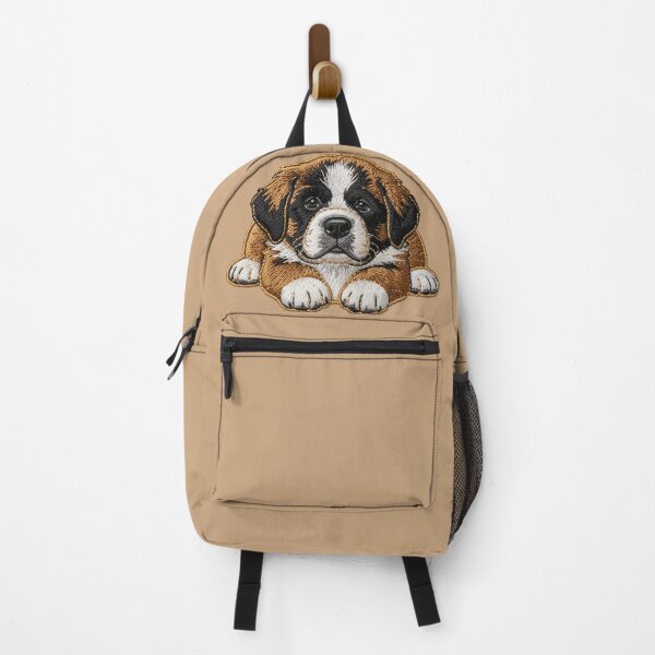 Item preview, Golden St. Bernard puppy, like embroidered illusion embroidery designed and sold by Segasprojects.