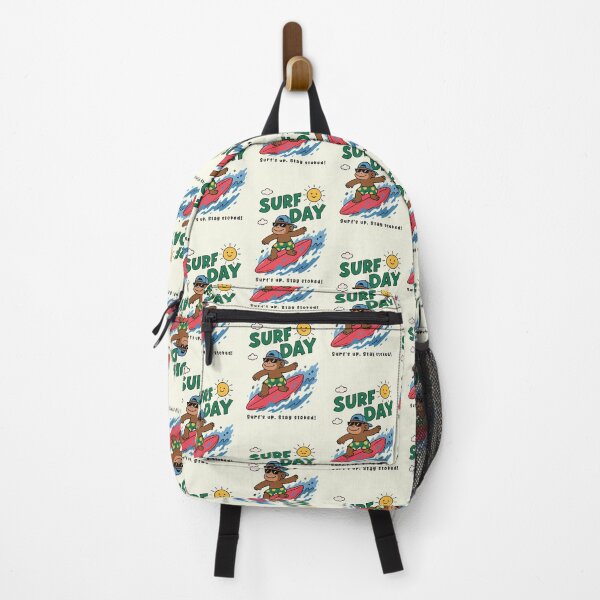 Item preview, Funny Monkey Surfing Surf Day Beach Summer Boys Girls Kids designed and sold by rafaeltto.
