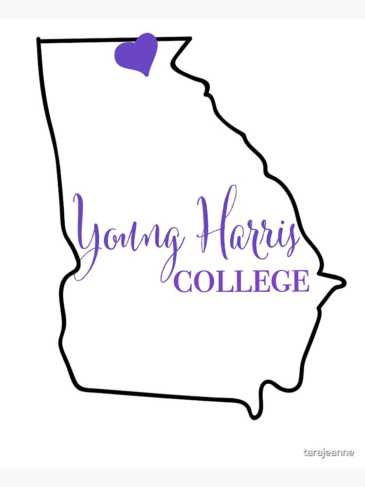 "Young Harris College" Sticker for Sale by tarajeanne Redbubble