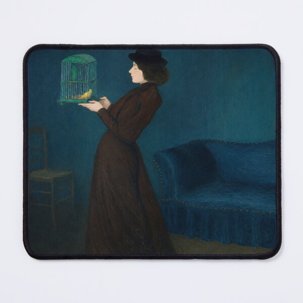 Item preview, Woman with a Birdcage by József Rippl-Rónai designed and sold by RickE.
