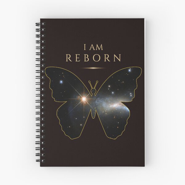 Item preview, I AM REBORN – Spiritual Rebirth Butterfly | Christian Renewal Art designed and sold by KittenAndCo.