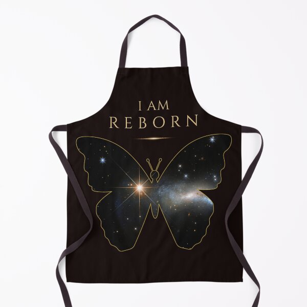 Item preview, I AM REBORN – Spiritual Rebirth Butterfly | Christian Renewal Art designed and sold by KittenAndCo.