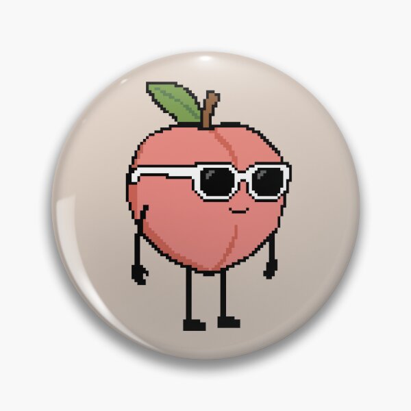 Item preview, Peach Pixel designed and sold by White Rim Mates.