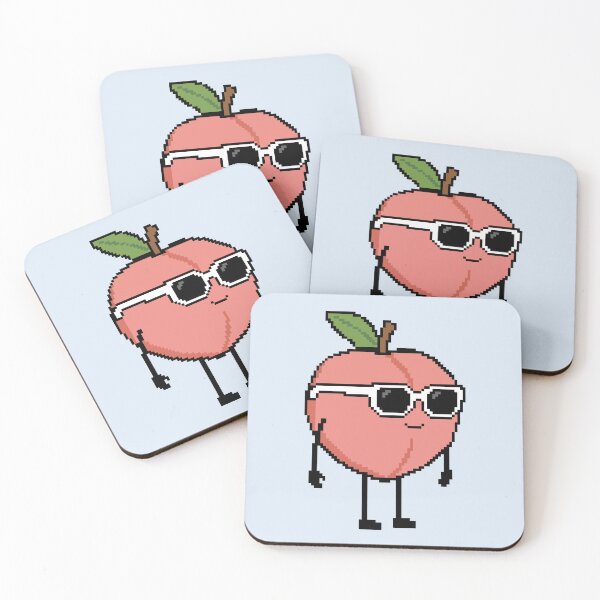 Item preview, Peach Pixel designed and sold by White Rim Mates.