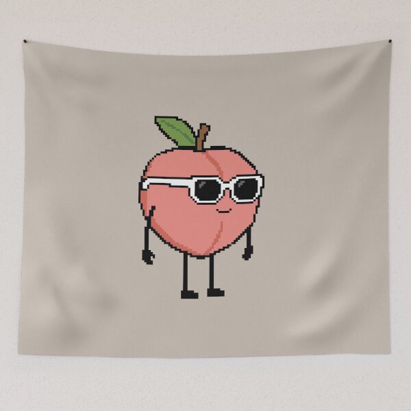 Item preview, Peach Pixel designed and sold by White Rim Mates.