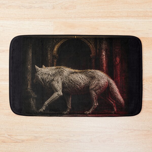 Item preview, Vetus Lupa Ancient She-Wolf Gothic Dark Sacred Art Print designed and sold by GeoWhimsy Studio.