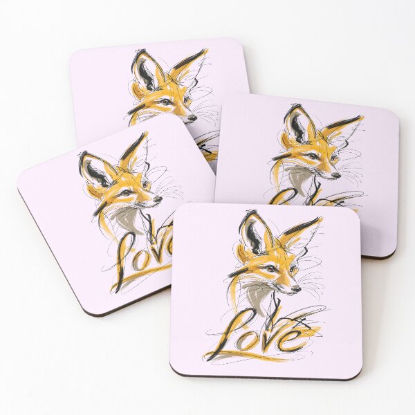 Item preview, Fox Love Design - Aesthetic Women's Design designed and sold by Just4Sinners.