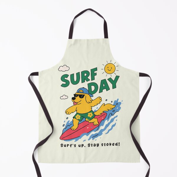 Item preview, Funny Dog Surfing Surf Day Beach Summer Boys Girls Kids designed and sold by rafaeltto.