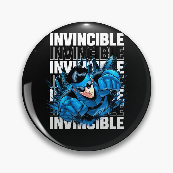 Item preview, invincible blue mark designed and sold by superhetero.