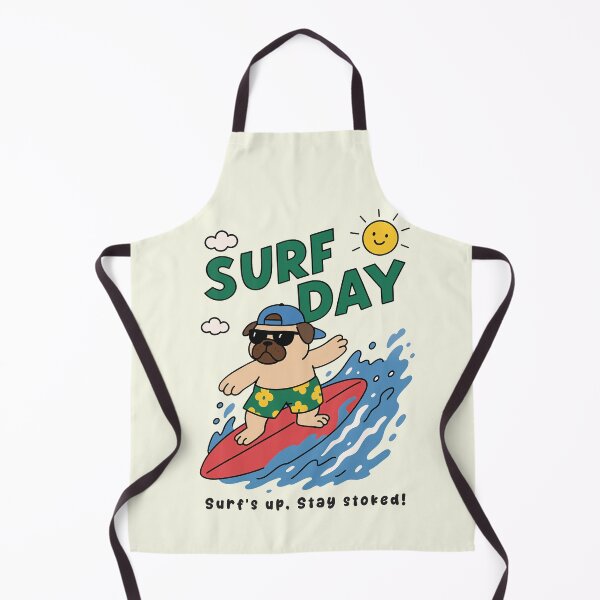 Item preview, Funny Pug Surfing Surf Day Beach Summer Boys Girls Kids designed and sold by rafaeltto.
