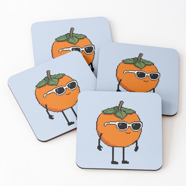 Item preview, Persimmon Pixel designed and sold by White Rim Mates.