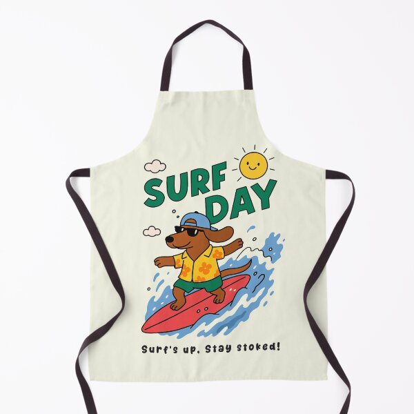 Item preview, Funny Dachshund Surfing Surf Day Beach Summer Boys Girls Kids designed and sold by rafaeltto.