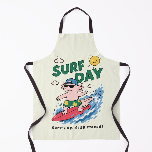 Item preview, Funny Axolotl Surfing Surf Day Beach Summer Boys Girls Kids designed and sold by rafaeltto.
