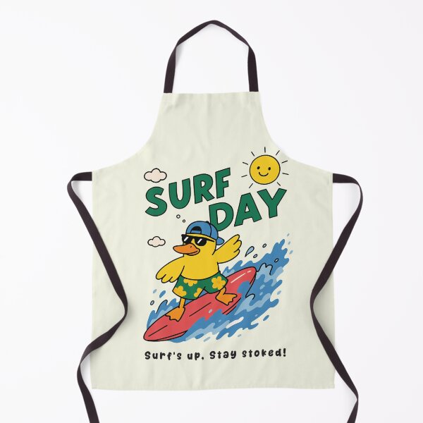 Item preview, Funny Yellow Duck Surfing Surf Day Beach Summer Boys Girls Kids designed and sold by rafaeltto.