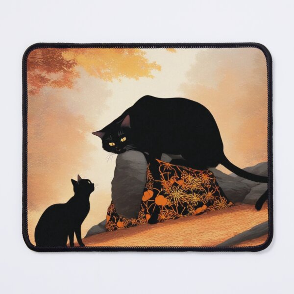 Item preview, Mystic Black Cats Halloween Forest Art designed and sold by BLUESKY11a.
