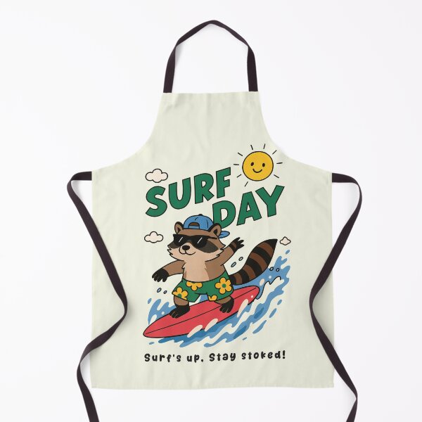 Item preview, Funny Raccoon Surfing Surf Day Beach Summer Boys Girls Kids designed and sold by rafaeltto.