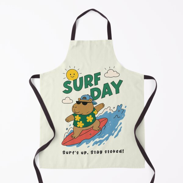Item preview, Funny Capybara Surfing Surf Day Beach Summer Boys Girls Kids designed and sold by rafaeltto.