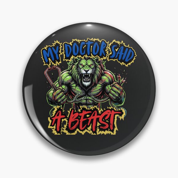 Item preview, My Doctor Said I'm Morbidly A Beast T-Shirt designed and sold by unicatello.