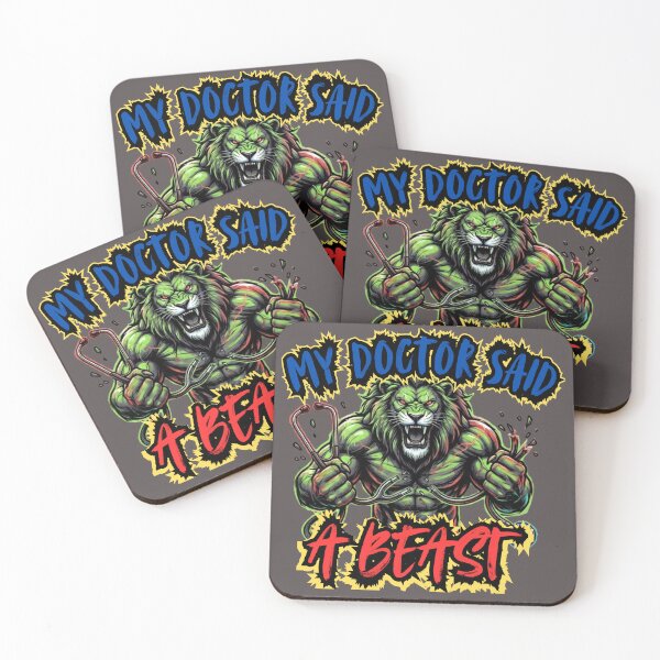 Item preview, My Doctor Said I'm Morbidly A Beast T-Shirt designed and sold by unicatello.
