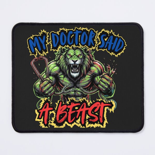 Item preview, My Doctor Said I'm Morbidly A Beast T-Shirt designed and sold by unicatello.