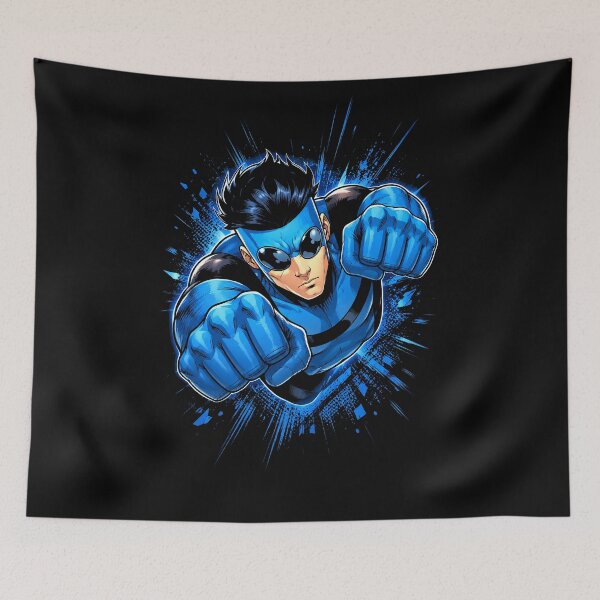 Item preview, invincible blue mark designed and sold by superhetero.