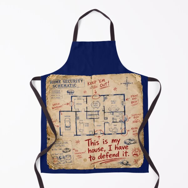 Item preview, Suburban Home Defense Schematic designed and sold by agearb.