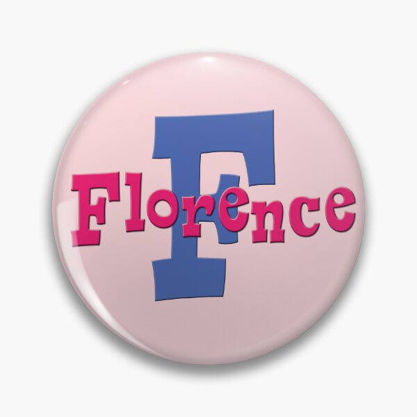 Item preview, F is for Florence, Girl's/Woman's Name and Initial  designed and sold by CharlottePlaceArt.