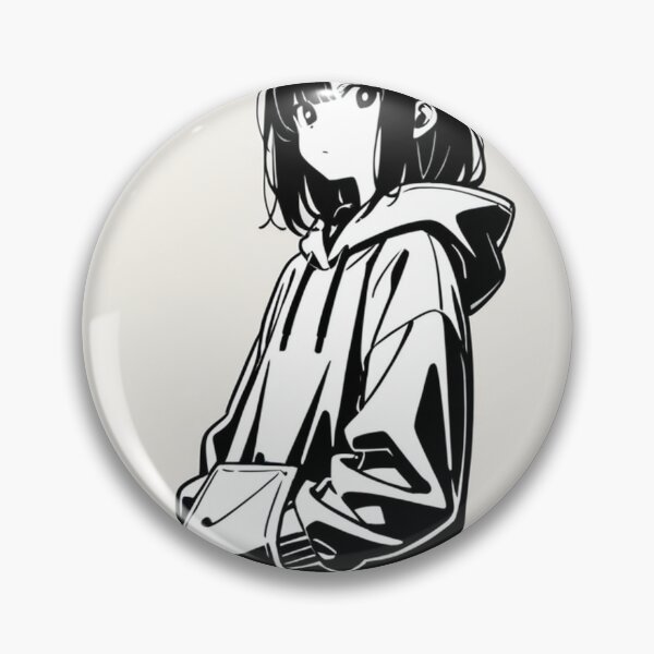 Item preview, Fashion - Man in Black Hoodie Hood Up Streetwear Anime Variant 3 designed and sold by AnimeShin.