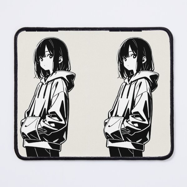 Item preview, Fashion - Man in Black Hoodie Hood Up Streetwear Anime Variant 3 designed and sold by AnimeShin.