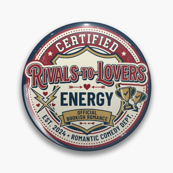Item preview, Rivals to Lovers certified badge designed and sold by tigrootiger.