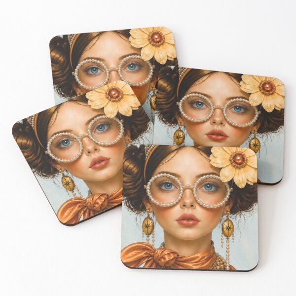 Item preview, Daisy Pearl Girl Amber designed and sold by Blijjet Creative Studio.