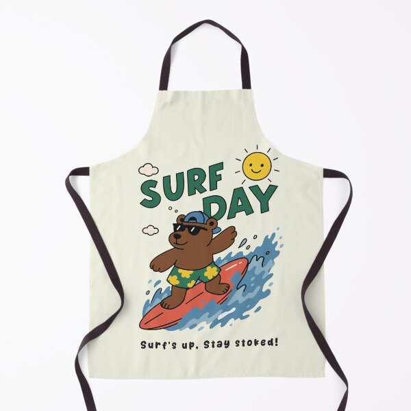 Item preview, Funny Bear Surfing Surf Day Beach Summer Boys Girls Kids designed and sold by rafaeltto.