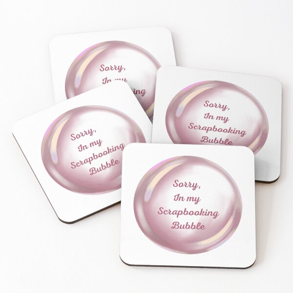 Item preview, Sorry, in my scrapbooking bubble designed and sold by serenebookworm.