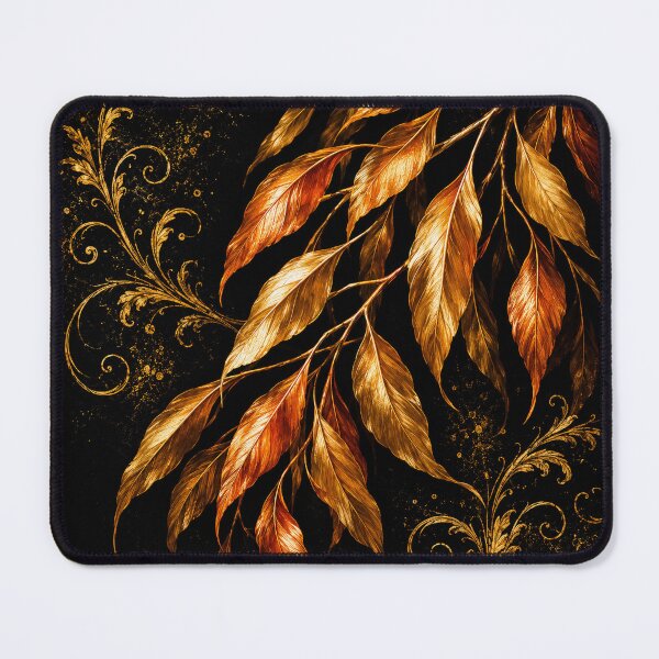 Item preview, Golden Leaves designed and sold by Stocksom  Art Prints.