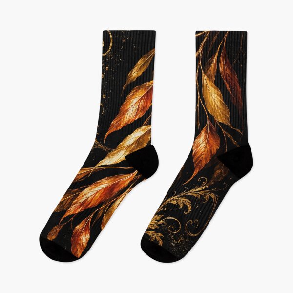 Item preview, Golden Leaves designed and sold by Stocksom  Art Prints.