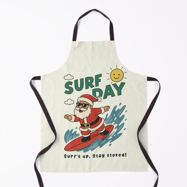 Item preview, Funny Santa Claus Surfing Surf Day Beach Summer Boys Girls Kids designed and sold by rafaeltto.