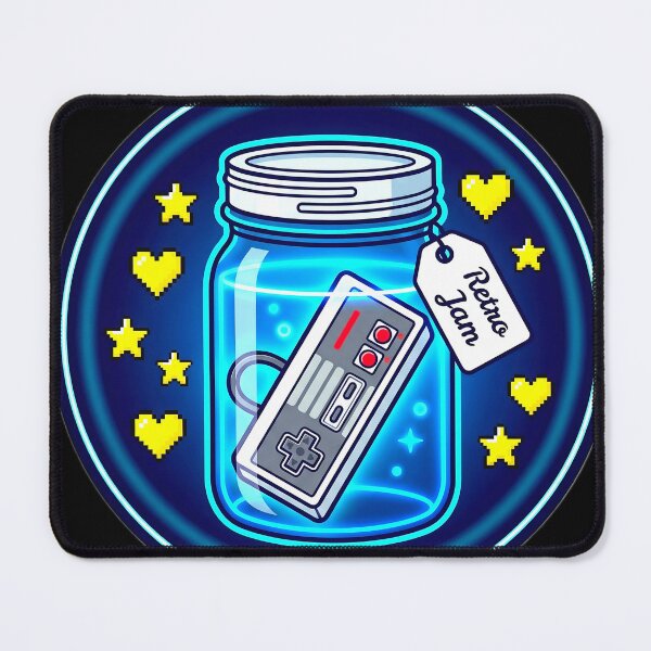 Item preview, Retro Game Jam Mason Jar Controller  designed and sold by Oommen Studio .