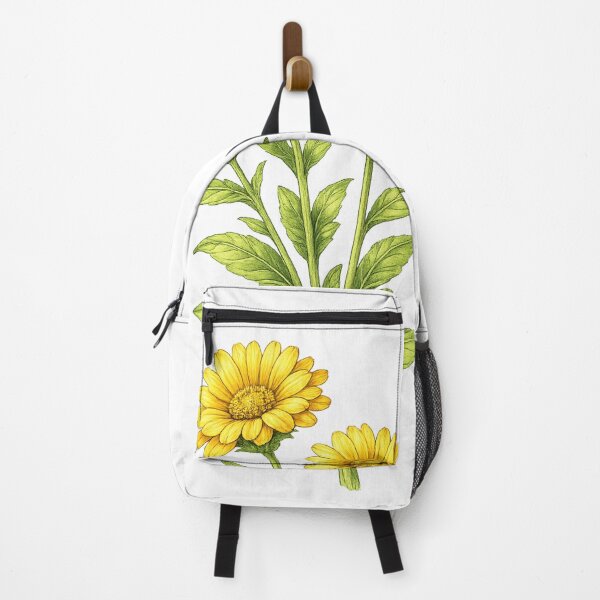 Item preview, Yellow Marigold Botanical Illustration designed and sold by ARIN2550.