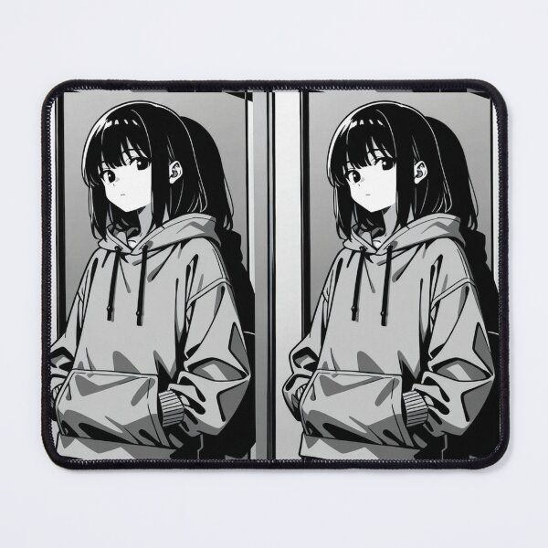 Item preview, Fashion - Man in Black Hoodie Hood Up Streetwear Anime Variant 4 designed and sold by AnimeShin.
